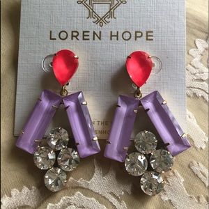 Loren Hope Earrings ....mint condition